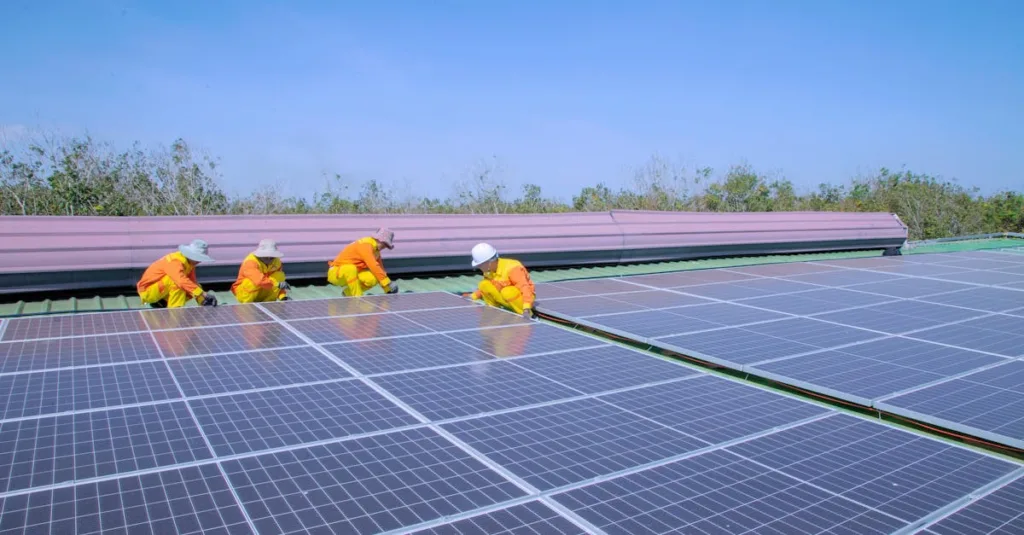 experts en installation solaire à bordeaux, nous proposons des solutions photovoltaïques sur mesure pour particuliers et entreprises, alliant efficacité et économie d'énergie.