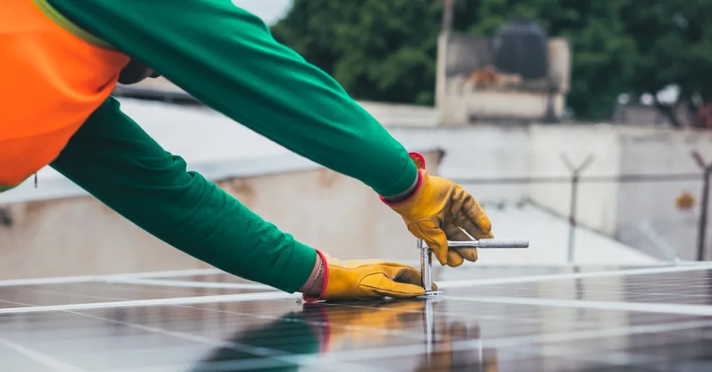 service professionnel de nettoyage de panneaux solaires pour optimiser leur performance et prolonger leur durée de vie.